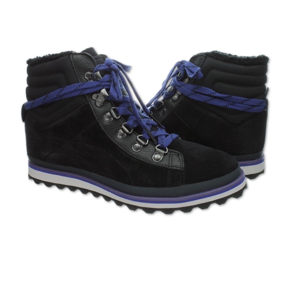 Puma Women's City Snow S Boots Black / Brown / Bronze Size 8..5